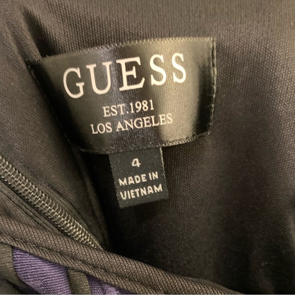 GUESS • Sleeveless Purple Minidress - Picture 12 of 13
